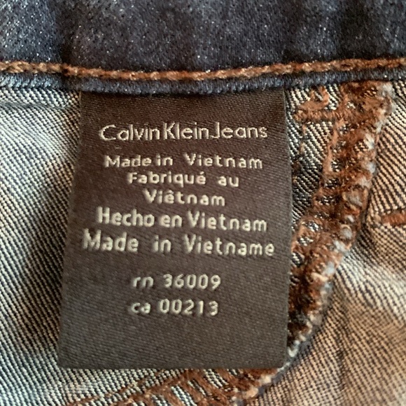 Calvin Klein Jeans blue leggings. Size 6. - Picture 3 of 8